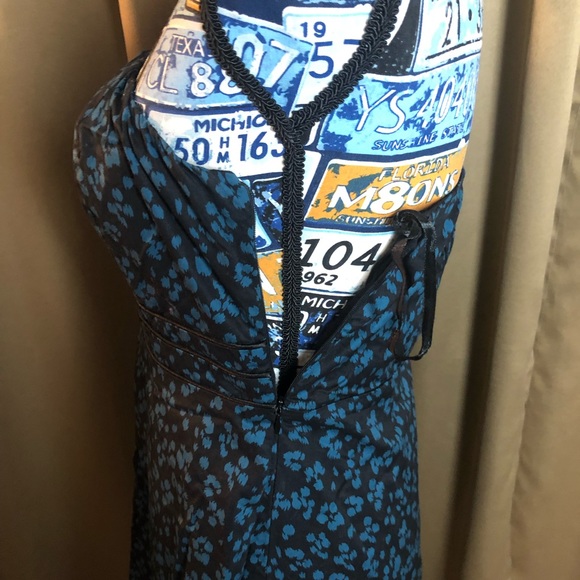 Romy Strapless Flower Petal Dress - Picture 9 of 11